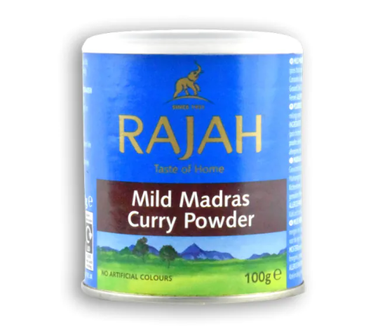 RAJAH Mild Madras Curry Masala 100 GMS
